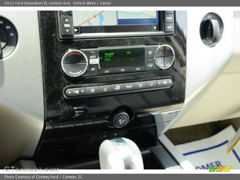 Oxford White / Camel 2013 Ford Expedition EL Limited 4x4
