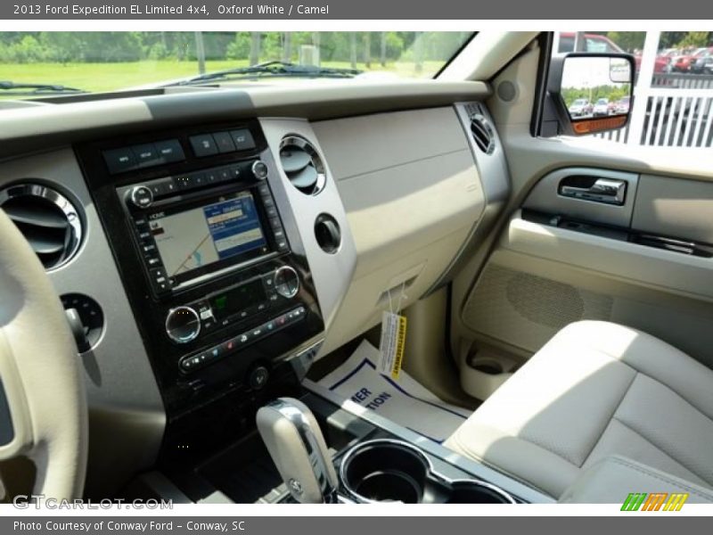 Oxford White / Camel 2013 Ford Expedition EL Limited 4x4
