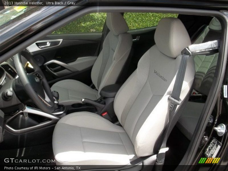 Ultra Black / Gray 2013 Hyundai Veloster