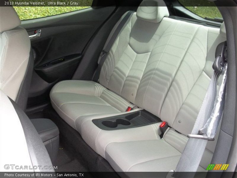 Ultra Black / Gray 2013 Hyundai Veloster