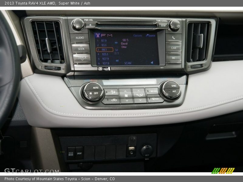 Super White / Ash 2013 Toyota RAV4 XLE AWD