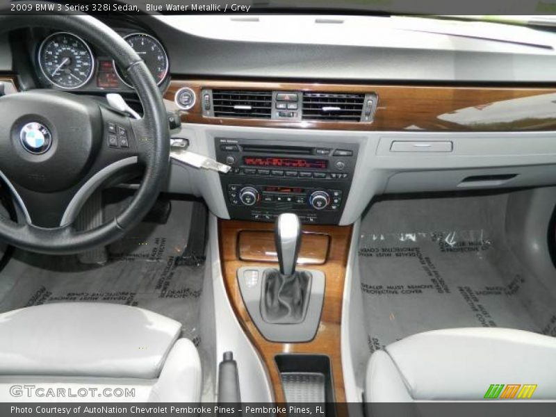 Blue Water Metallic / Grey 2009 BMW 3 Series 328i Sedan
