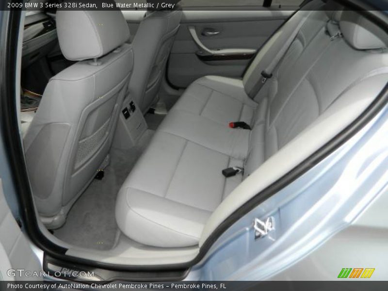 Blue Water Metallic / Grey 2009 BMW 3 Series 328i Sedan