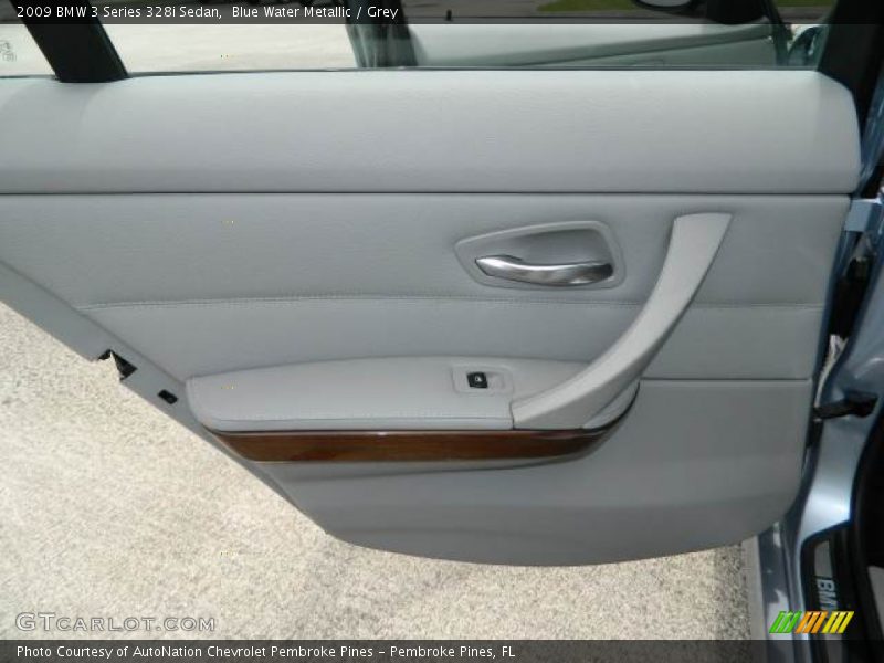 Blue Water Metallic / Grey 2009 BMW 3 Series 328i Sedan