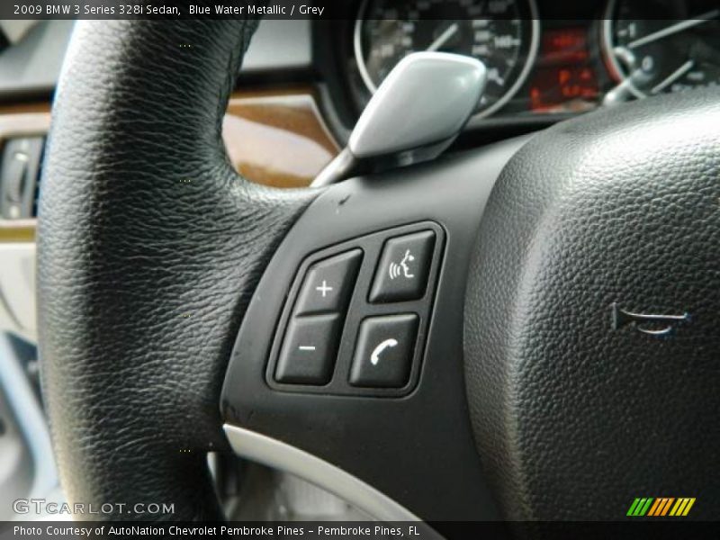 Blue Water Metallic / Grey 2009 BMW 3 Series 328i Sedan