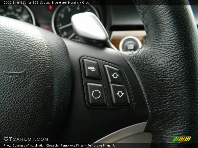 Blue Water Metallic / Grey 2009 BMW 3 Series 328i Sedan