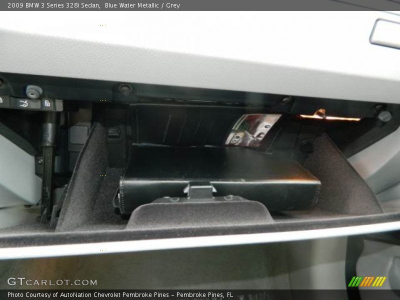 Blue Water Metallic / Grey 2009 BMW 3 Series 328i Sedan