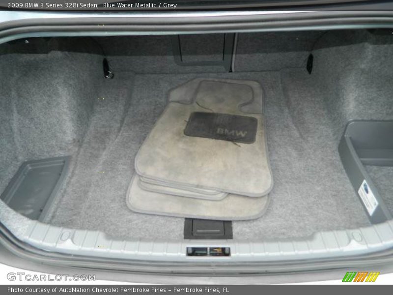 Blue Water Metallic / Grey 2009 BMW 3 Series 328i Sedan