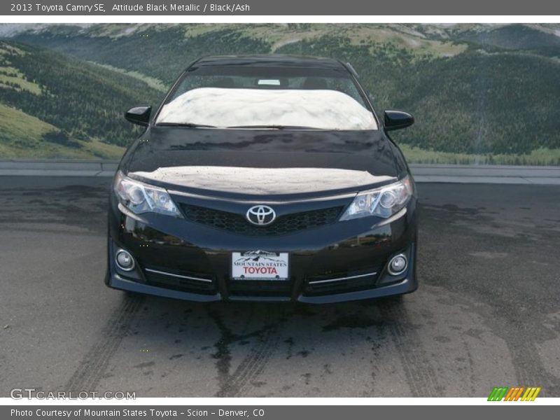 Attitude Black Metallic / Black/Ash 2013 Toyota Camry SE