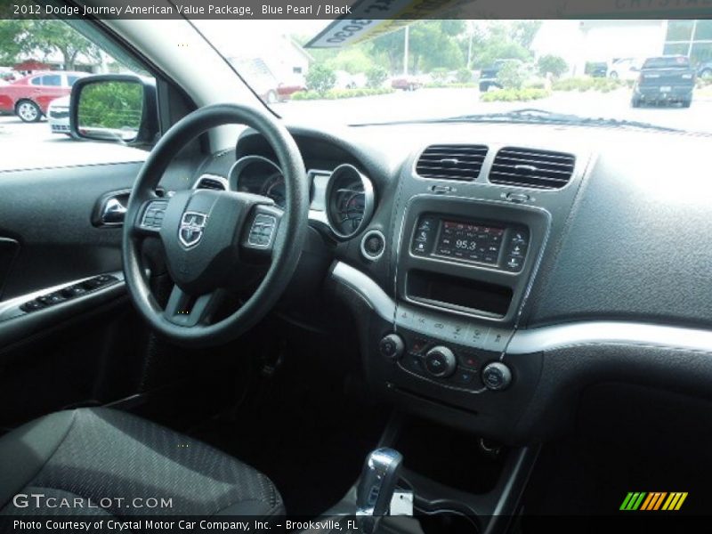 Blue Pearl / Black 2012 Dodge Journey American Value Package
