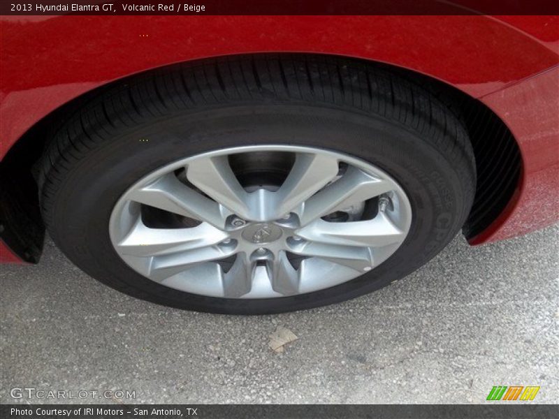 Volcanic Red / Beige 2013 Hyundai Elantra GT