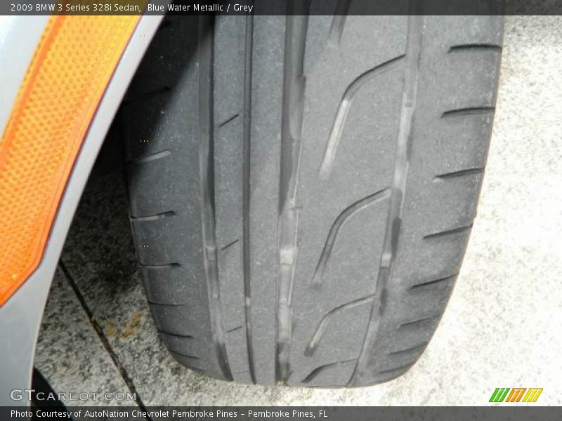 Blue Water Metallic / Grey 2009 BMW 3 Series 328i Sedan