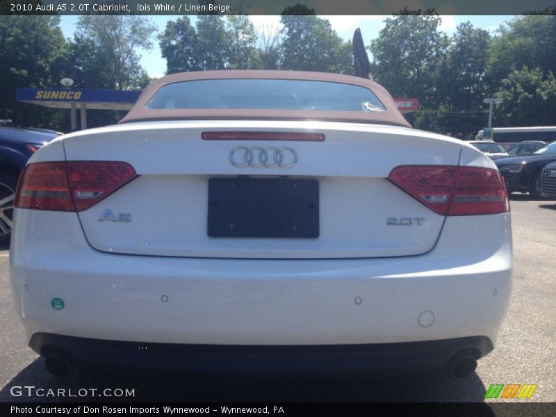 Ibis White / Linen Beige 2010 Audi A5 2.0T Cabriolet