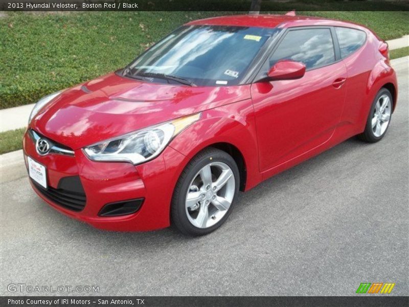 Boston Red / Black 2013 Hyundai Veloster