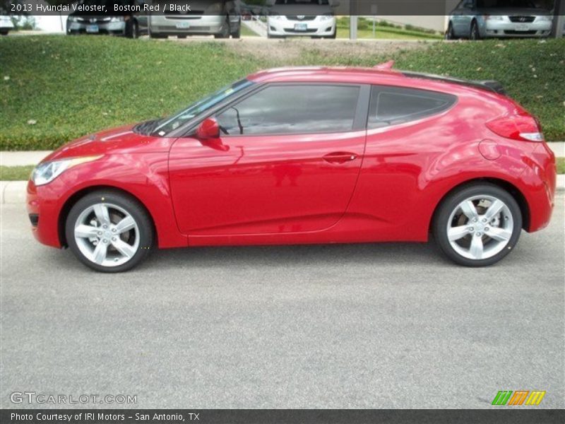 Boston Red / Black 2013 Hyundai Veloster