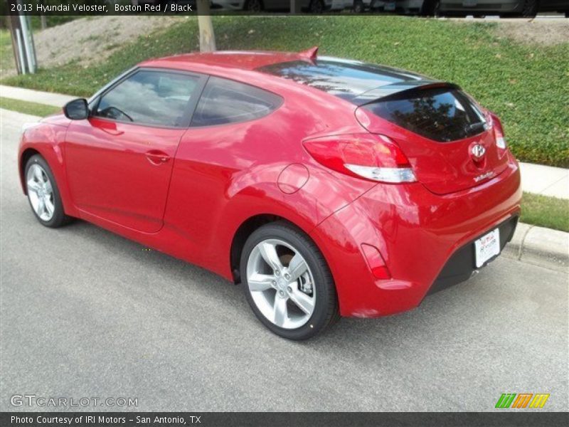Boston Red / Black 2013 Hyundai Veloster