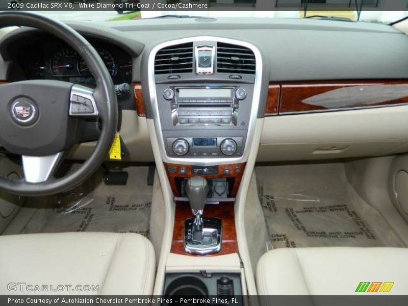 White Diamond Tri-Coat / Cocoa/Cashmere 2009 Cadillac SRX V6