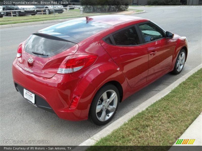 Boston Red / Black 2013 Hyundai Veloster