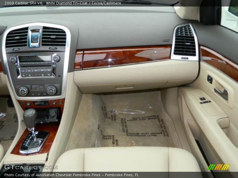 White Diamond Tri-Coat / Cocoa/Cashmere 2009 Cadillac SRX V6