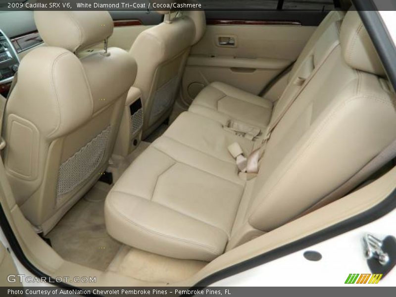 White Diamond Tri-Coat / Cocoa/Cashmere 2009 Cadillac SRX V6