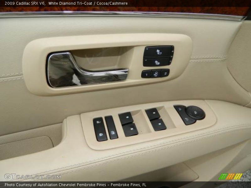 White Diamond Tri-Coat / Cocoa/Cashmere 2009 Cadillac SRX V6