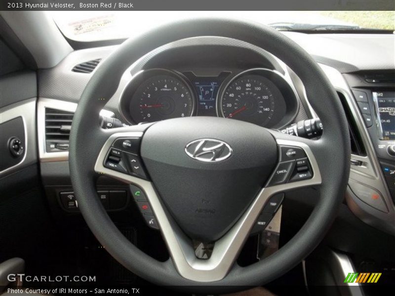 Boston Red / Black 2013 Hyundai Veloster