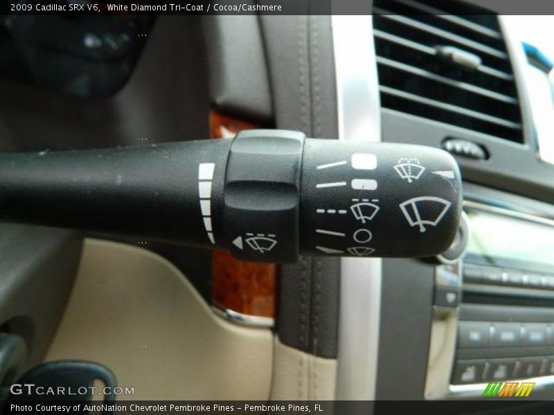 White Diamond Tri-Coat / Cocoa/Cashmere 2009 Cadillac SRX V6