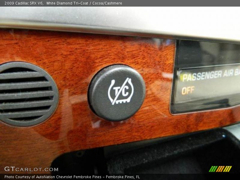 White Diamond Tri-Coat / Cocoa/Cashmere 2009 Cadillac SRX V6