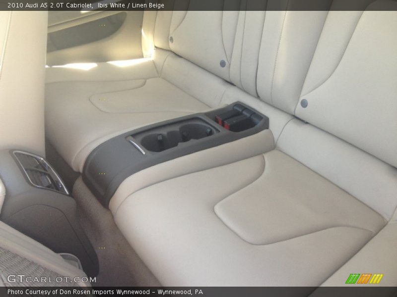 Ibis White / Linen Beige 2010 Audi A5 2.0T Cabriolet