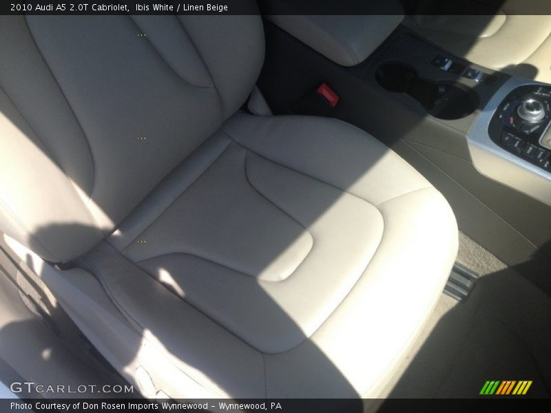 Ibis White / Linen Beige 2010 Audi A5 2.0T Cabriolet