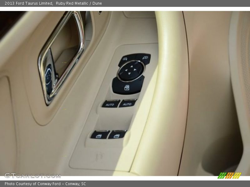 Ruby Red Metallic / Dune 2013 Ford Taurus Limited