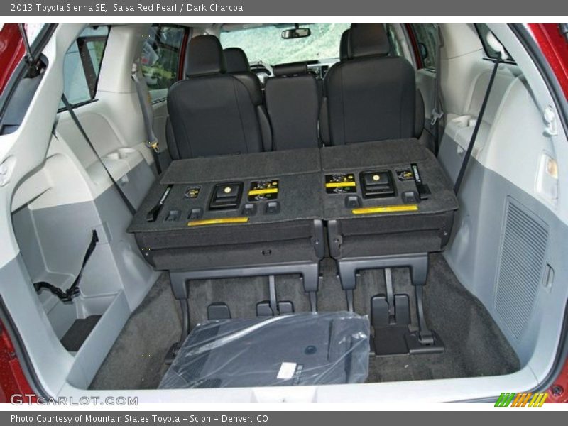 Salsa Red Pearl / Dark Charcoal 2013 Toyota Sienna SE