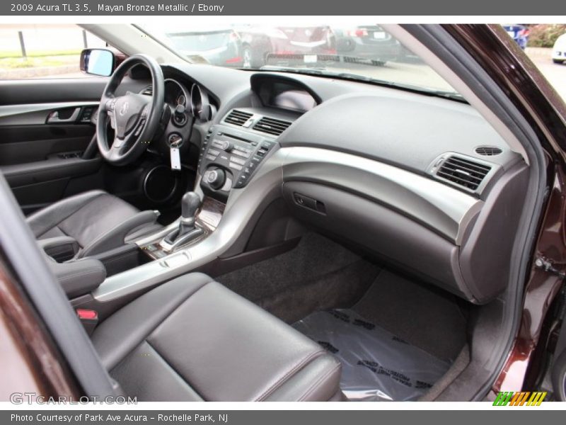 Mayan Bronze Metallic / Ebony 2009 Acura TL 3.5