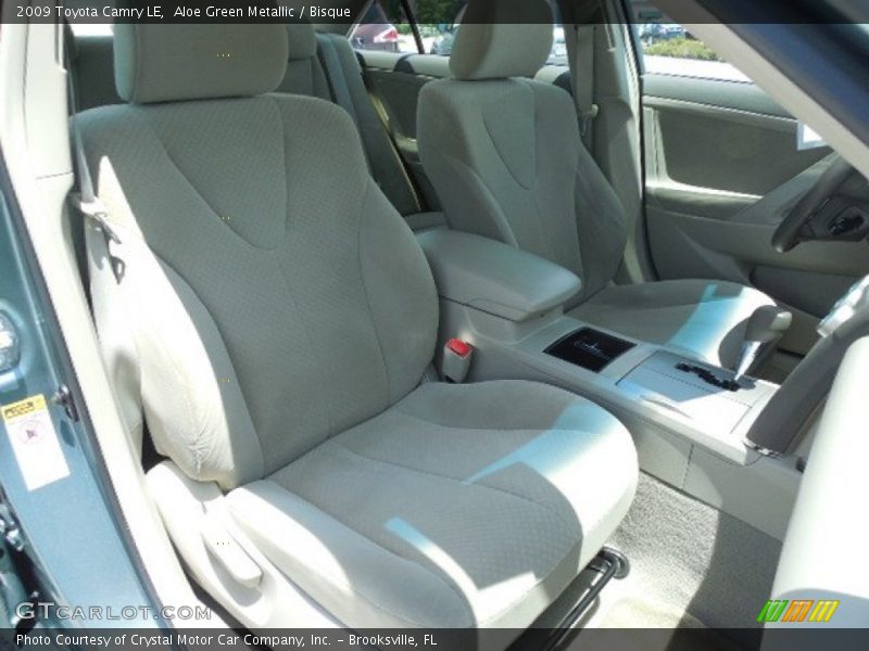 Aloe Green Metallic / Bisque 2009 Toyota Camry LE