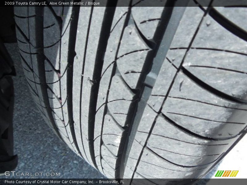Aloe Green Metallic / Bisque 2009 Toyota Camry LE