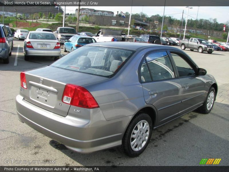 Magnesium Metallic / Gray 2005 Honda Civic LX Sedan