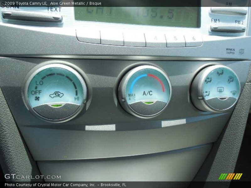 Aloe Green Metallic / Bisque 2009 Toyota Camry LE