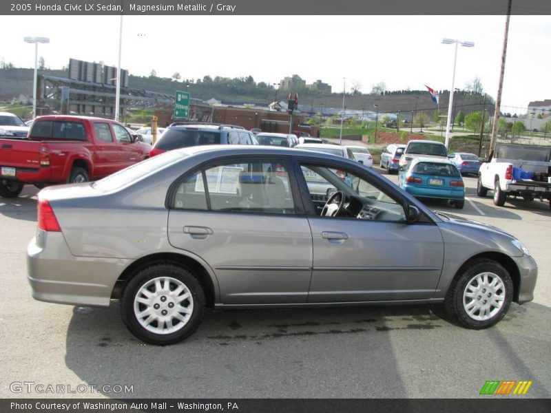 Magnesium Metallic / Gray 2005 Honda Civic LX Sedan