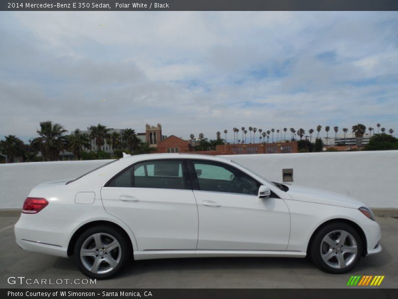 Polar White / Black 2014 Mercedes-Benz E 350 Sedan