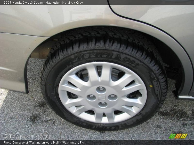 Magnesium Metallic / Gray 2005 Honda Civic LX Sedan