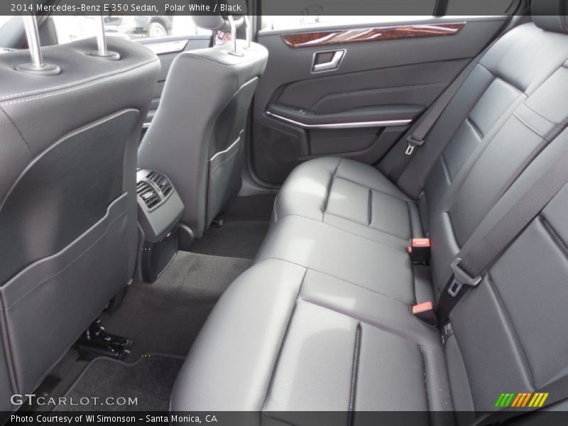 Polar White / Black 2014 Mercedes-Benz E 350 Sedan