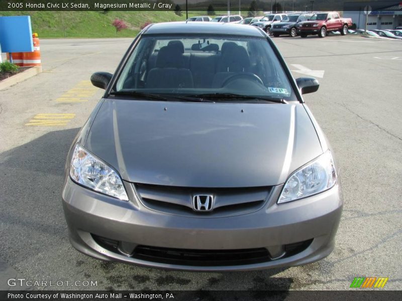 Magnesium Metallic / Gray 2005 Honda Civic LX Sedan