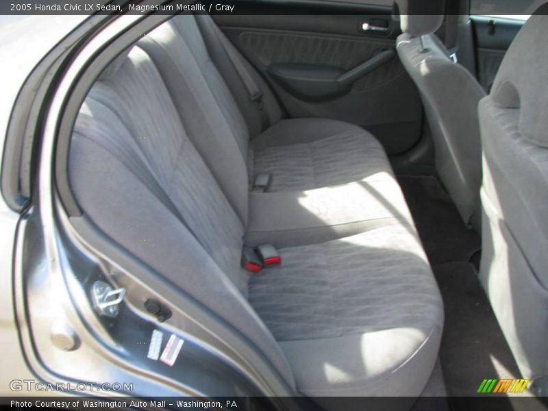 Magnesium Metallic / Gray 2005 Honda Civic LX Sedan