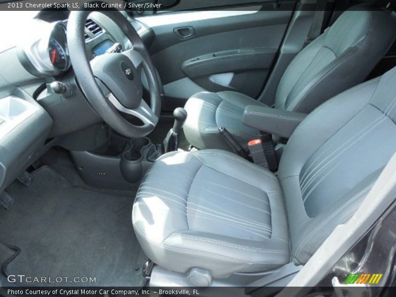 Black Granite / Silver/Silver 2013 Chevrolet Spark LS