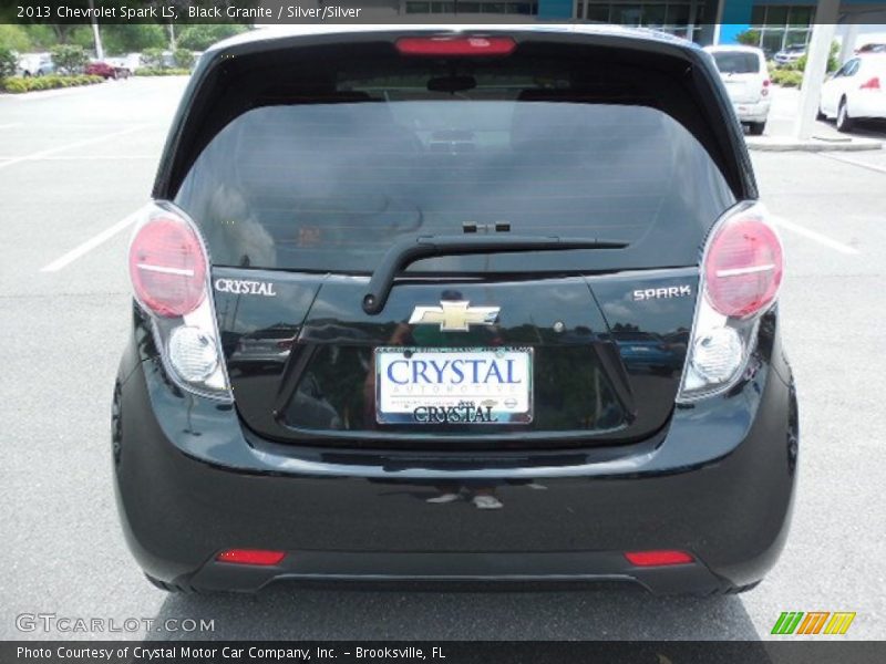 Black Granite / Silver/Silver 2013 Chevrolet Spark LS