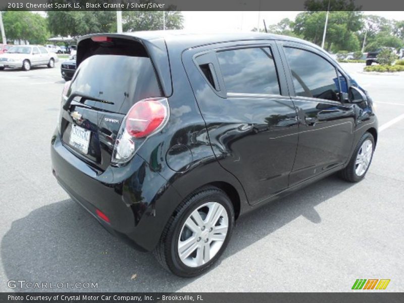 Black Granite / Silver/Silver 2013 Chevrolet Spark LS