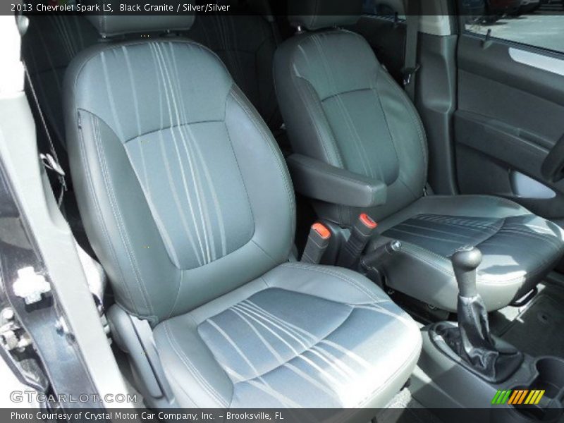 Black Granite / Silver/Silver 2013 Chevrolet Spark LS