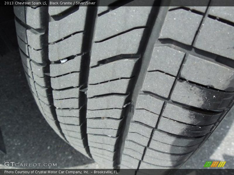 Black Granite / Silver/Silver 2013 Chevrolet Spark LS