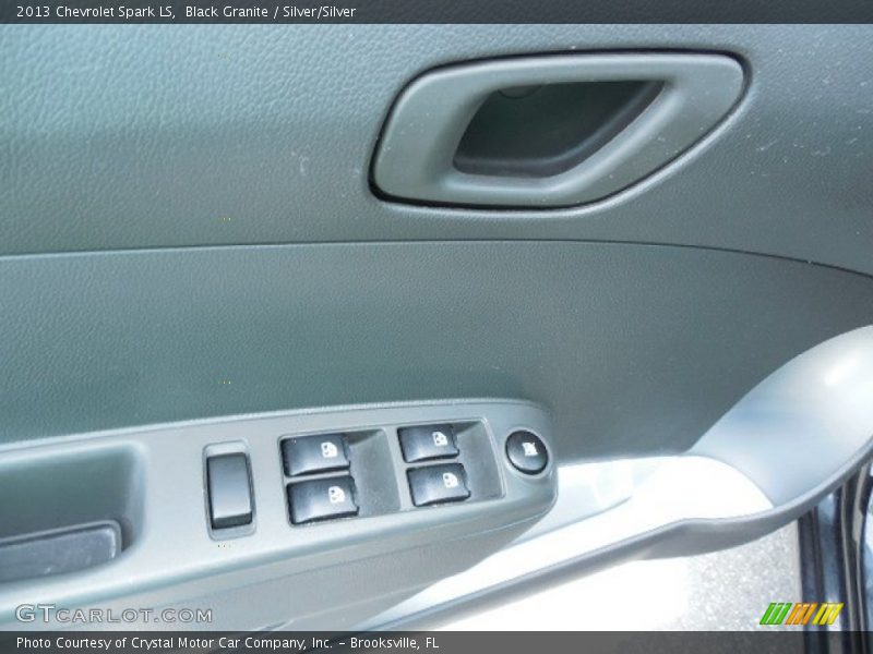 Black Granite / Silver/Silver 2013 Chevrolet Spark LS