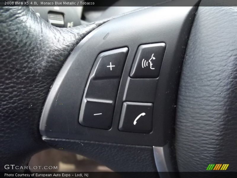 Monaco Blue Metallic / Tobacco 2008 BMW X5 4.8i